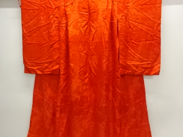 Japanese Kimono / Chirimen Kinsha Silk